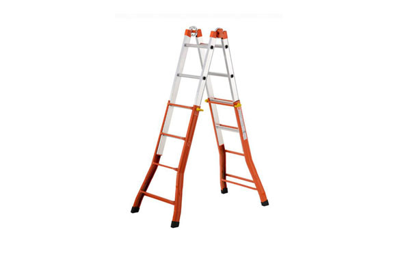 ESCALERA TELESCOPICA ACER/ALUM 4+4 PELDAÑOS