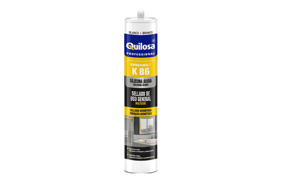 SILICONA ORBASIL K-86 300 ML BLANCA