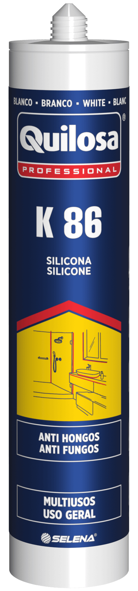 SILICONA ORBASIL K-86 300ML TRANSPARENTE