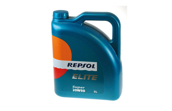 ACEITE REPSOL ELITE SUPER 20W50 5 L.