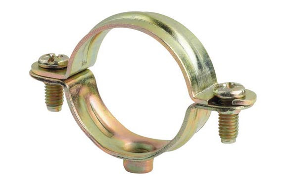 ABRAZADERA METALICA PARA TUBO M-6 Ø10 MM