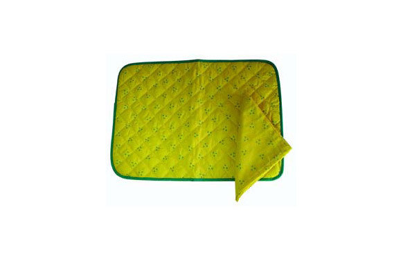 MANTEL INDIVIDUAL CON SERVILLETA 340 AMARILLO