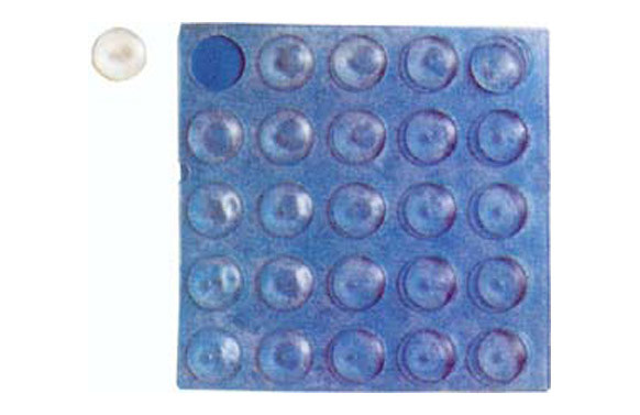 Gota protectora adhesiva transparente
