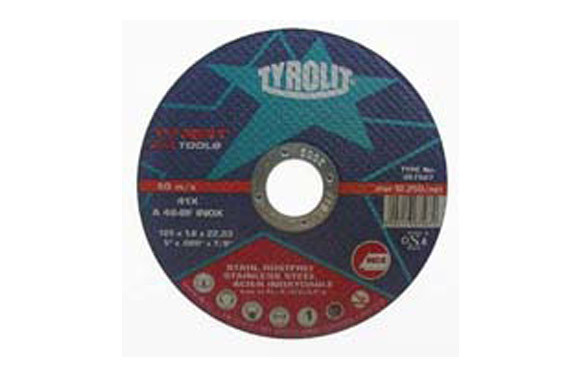 DISCO CORTE INOX STANDARD 115X1.6X22 PLANO