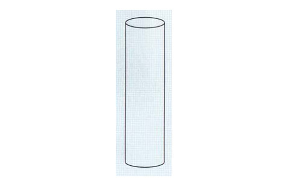TUBO ALUMINIO LINEA ESTANCA Ø 110/1 M