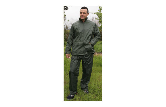 TRAJE LLUVIA NYLON-PVC T.XXL VERDE