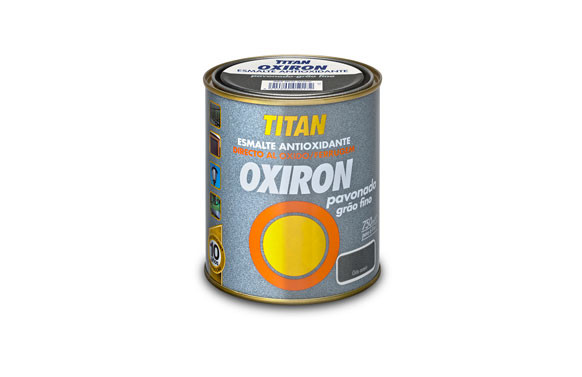 ESMALTE PAVONADO OXIRON 375 ML GRIS ACERO 0202