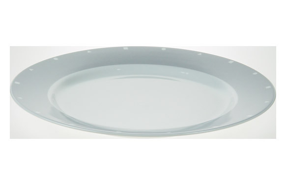 FUENTE REDONDA PORCELANA DECOR GRIS 525
