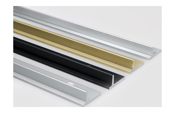 PERFIL ALUMINIO PLATA SUPERIOR/INFERIOR ROLL25/45 3 M