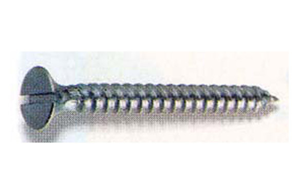 TIRAFONDO ZINCADO CABEZA PLANA RA72 3X30 MM