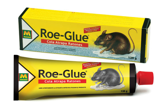 COLA ATRAPA RATONES ROE-GLUE 135 GR