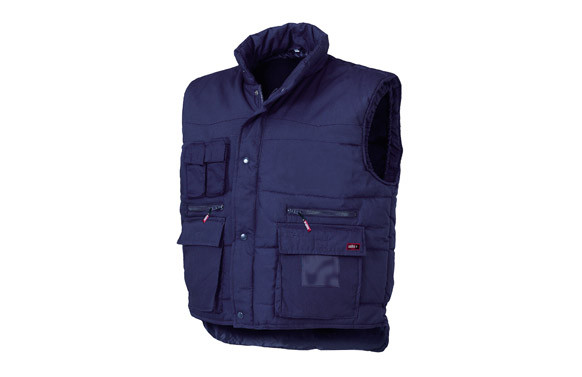 CHALECO MULTIBOLSILLOS AZUL T.L