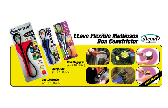 LLAVE FLEXIBLE MULTIUSOS BOA ESTANDAR