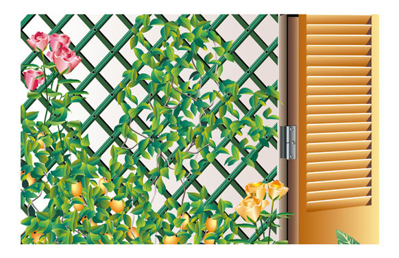 CELOSIA EXTENSIBLE PLASTICO TRELLIFLEX 1X2 M VERDE