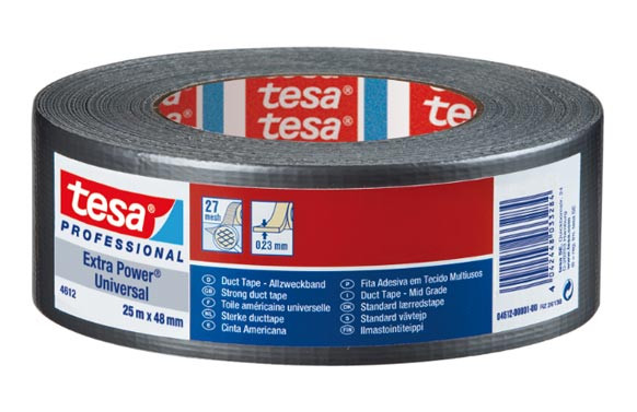 CINTA AMERICANA EXTRA POWER 25X48 PLATA