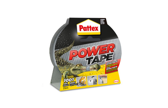 CINTA ADH PATTEX POWER TAPE 25 MT GRIS