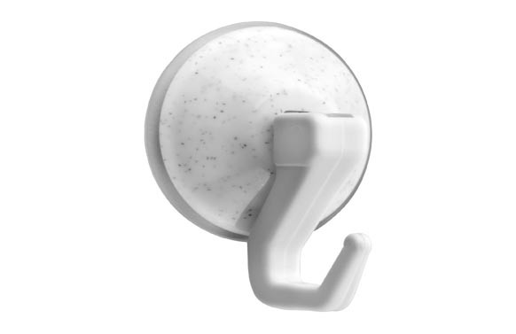 COLGADOR VENTOSA ARTICULADO (BL 2U) Ø42MM