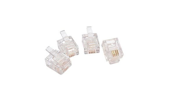 CONECTOR MODULAR TELEFONO RJ 11 TL-081-E/10U