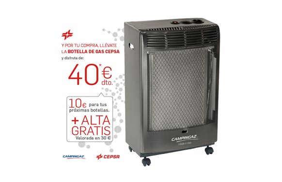 ESTUFA GAS CATALITICA COLEMAN 3.05 KW ATHENA 20 (CR5000)
