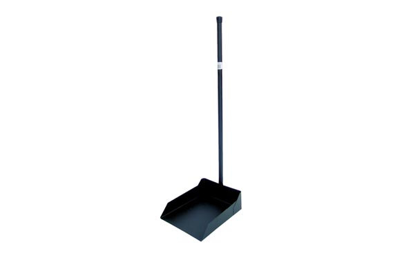 RECOGEDOR METALICO NEGRO 76 CM