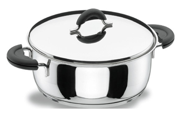 CAZUELA CON TAPA INOX LADYCOR 24 CM NOVA