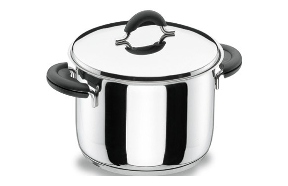 OLLA RECTA CON TAPA INOX LADYCOR 20 CM NOVA