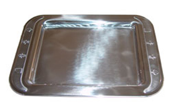 BANDEJA INOX GLUCKY 49X35 CM