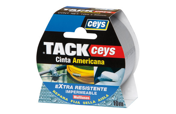 CINTA AMERICANA TACKCEYS GRIS 10X50