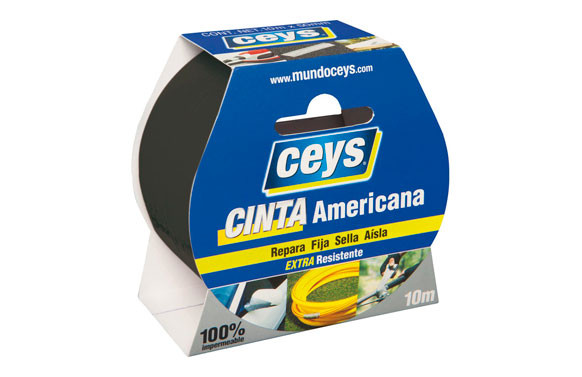 CINTA AMERICANA TACKCEYS NEGRO 10X50