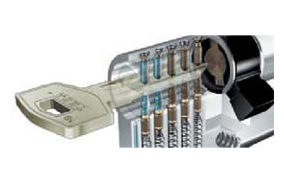CILINDRO T10P NIQUEL LLAVE PUNTOS 30-40