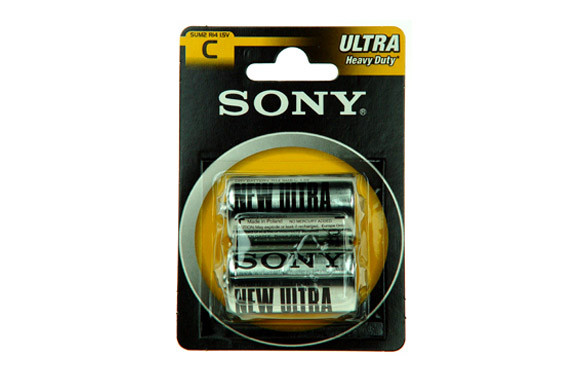 PILA SALINA 1,5 V SONY R-14 BL.2 U