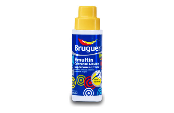 TINTE CONCENTRADO AL AGUA EMULTIN 50 ML AMARILLO ORO
