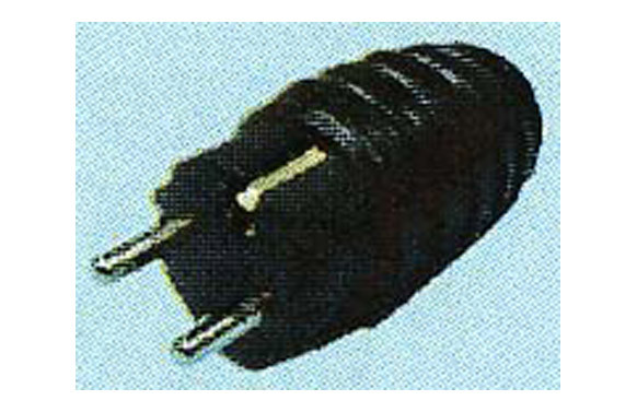 CLAVIJA PVC 10/16A NEGRA