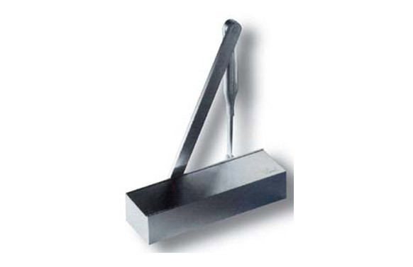 CIERRAPUERTAS BRAZO RETENEDOR TS-71 PLATA