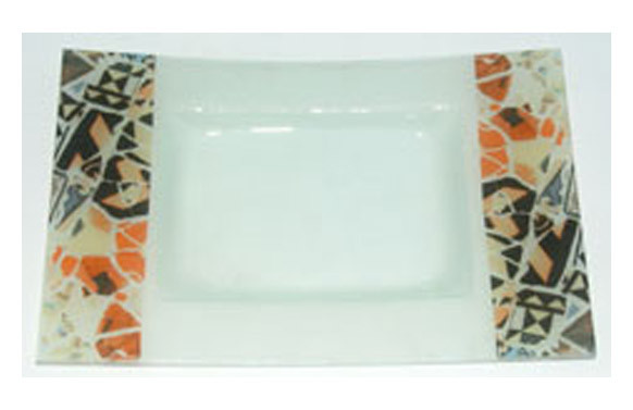 CENTRO ARCO CRISTAL GAUDI 19X30CM