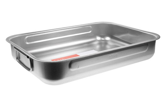 BANDEJA HORNO INOX ANTIADHERENTE AMBIT 25X19 CM