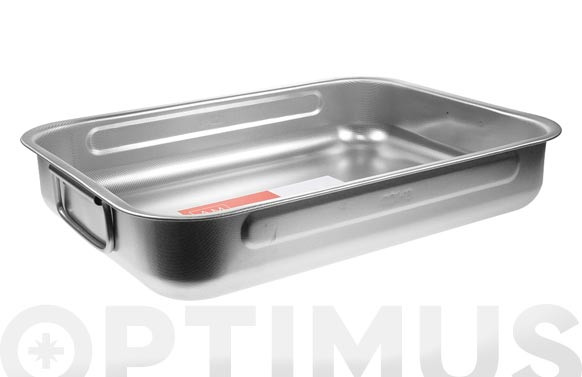 BANDEJA HORNO INOX ANTIADHERENTE AMBIT 40X28 CM