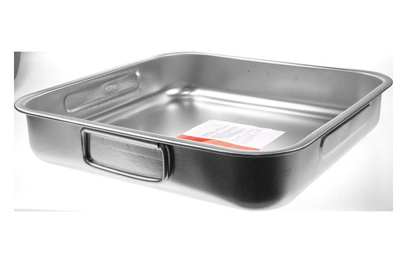 BANDEJA HORNO INOX ANTIADHERENTE AMBIT 36X36 CM