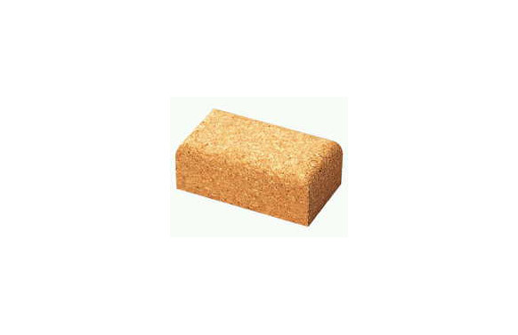 TACO LIJAR DE CORCHO 123X67X45MM