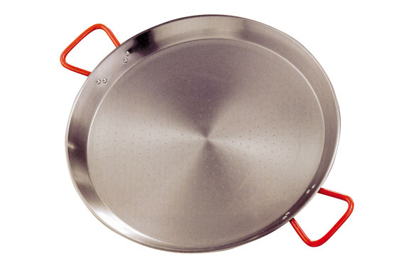 PAELLERA PULIDA 36 CM- 7 RACIONES REF. 1