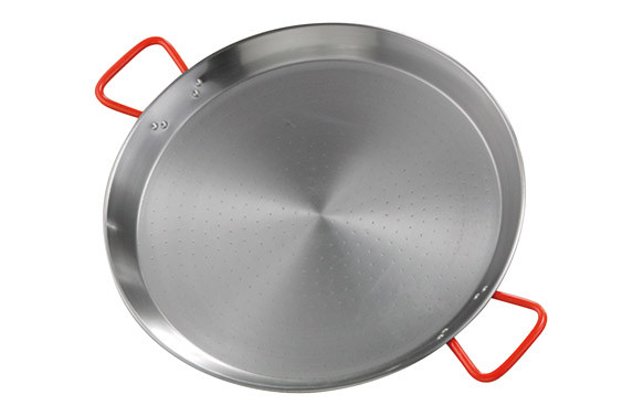 PAELLERA PULIDA 42 CM-10 RACIONES REF. 1