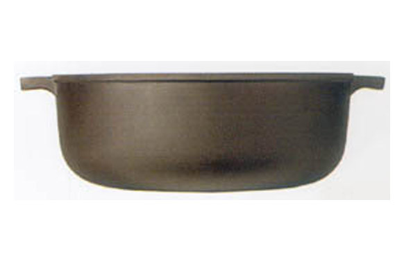 CAZUELA ALTA INDUCTION ALUMINIO FUNDIDO 28 CM CON TAPADERA