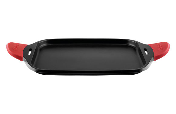 PLANCHA LISA ALUMINIO FUNDIDO INDUCTION 35 CM