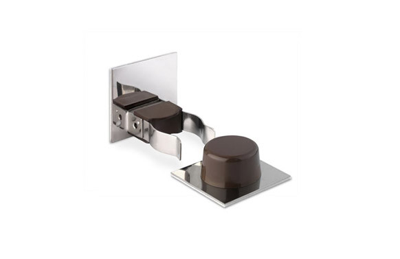 TOPE Y RETENEDOR ADHESIVO (BL 1 U) MARRON