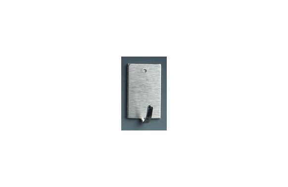 COLGADOR ADHESIVO (BL 3 U) INOX