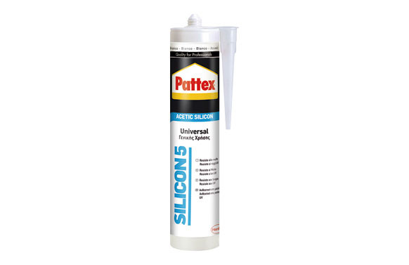 SILICONA UNIVERSAL SILICON 5 280 ML TRANSPARENTE