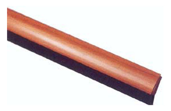 BURLETE ADH CURVADO TIRA 100CM MADERA