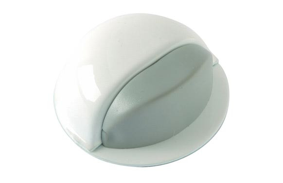 TOPE DE PUERTA ADHESIVO OVALADOACERO LACADO BLANCO 2000087266632