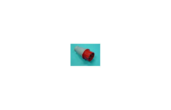 CLAVIJA AEREA CETAC 4P+T 16A 400V-GRIS/RO