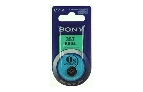 PILA OXIDO DE PLATA SONY SR-44